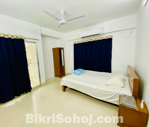 Live Furnished 2 Bedroom Apartment Rent in Bashundhara R/A